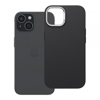 Kryt pro iPhone 15 K-Look kompatibilní s MagSafe černý