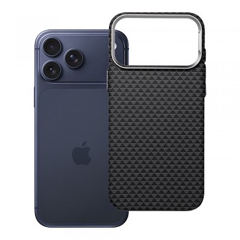 Kryt pro iPhone 17 Pro Max / 18 Pro Max s nízkým okrajem fotoaparátu K-Look kompatibilní s MagSafe černý v2
