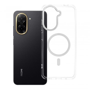Kryt pro Xiaomi Redmi A5 Frame Clear Hybrid Mag Cover kompatibilní s MagSafe transparentní