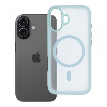 Kryt pro iPhone 17 Flexline Mag Cover kompatibilní s MagSafe zelený