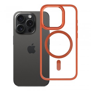 ROAR kryt MAG BUMPER kompatibilní s MagSafe pro IPHONE 15 Pro oranžový