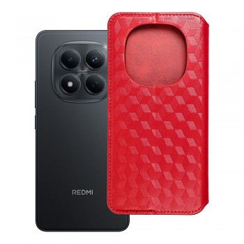 Pouzdro pro Xiaomi Redmi NOTE 15 5G Cubic Book červené