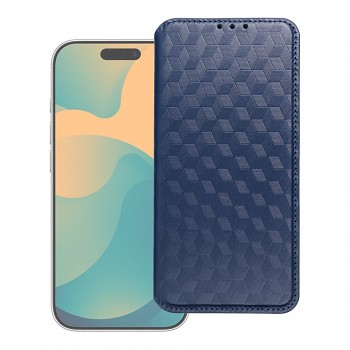 Pouzdro pro iPhone 17 PRO / 18 PRO Cubic Book modré