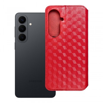 Pouzdro pro Samsung S26 PLUS Cubic Book červené