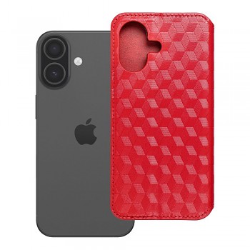 Pouzdro pro iPhone 17 / 18 Cubic Book červené