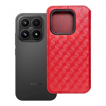 Pouzdro pro Xiaomi 17 Cubic Book červené