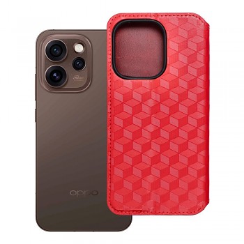 Pouzdro pro Oppo Reno 15 Pro 5G Cubic Book červené