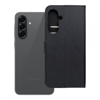 Pouzdro 4Card RFID z technické tkaniny s ochranou proti krádeži pro Samsung A56 černé