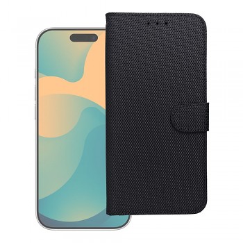 Pouzdro 4Card RFID z technické tkaniny s ochranou proti krádeži pro iPhone 17 PRO / 18 PRO černé