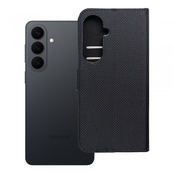 Pouzdro 4Card RFID z technické tkaniny s ochranou proti krádeži pro Samsung S26 PLUS černé