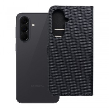 Pouzdro 4Card RFID z technické tkaniny s ochranou proti krádeži pro Samsung A37 černé