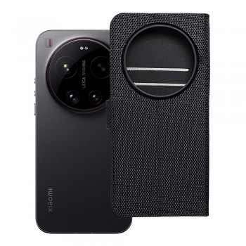 Pouzdro 4Card RFID z technické tkaniny s ochranou proti krádeži pro Xiaomi 17 ULTRA černé