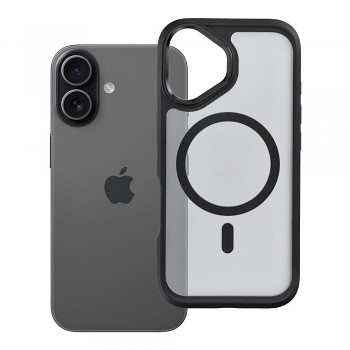 Kryt Forcell F-Protect Smoke Hybrid Premium pro iPhone 17 kompatibilní s MagSafe černý
