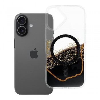Kryt Golden pro iPhone 17 kompatibilní s MagSafe černý
