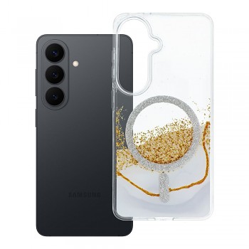 Kryt Golden pro Samsung S26 kompatibilní s MagSafe bílý