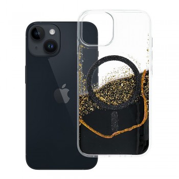 Kryt Golden pro iPhone 13 / 14 kompatibilní s MagSafe černý