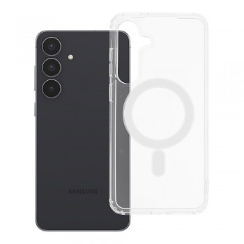 Kryt Clear Mag Cover pro Samsung S25 FE kompatibilní s MagSafe transparentní
