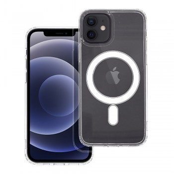 Kryt Clear Mag Cover pro iPhone 12 kompatibilní s MagSafe transparentní