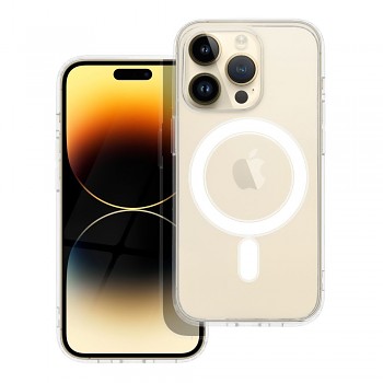 Kryt Clear Mag Cover pro iPhone 14 PRO kompatibilní s MagSafe transparentní