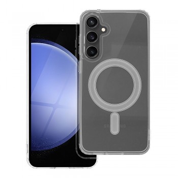 Kryt Clear Mag Cover pro Samsung S23 FE kompatibilní s MagSafe transparentní