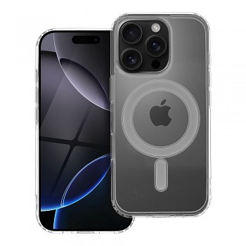 Kryt Clear Mag Cover pro iPhone 16 PRO kompatibilní s MagSafe transparentní