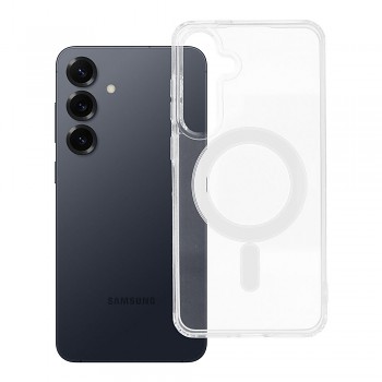 Kryt Clear Mag Cover pro Samsung S25 PLUS kompatibilní s MagSafe transparentní