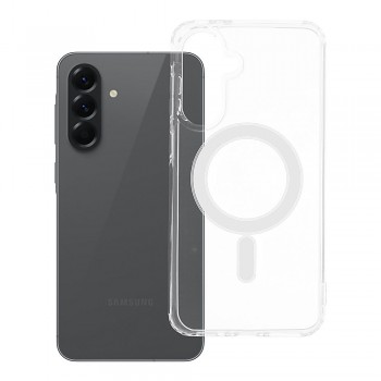 Kryt Clear Mag Cover pro Samsung A56 kompatibilní s MagSafe transparentní