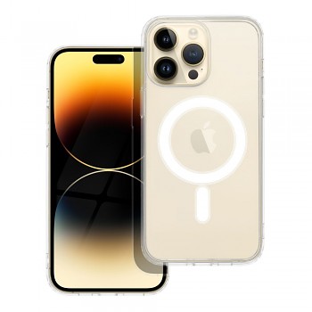 Kryt Clear Mag Cover pro iPhone 14 PRO MAX kompatibilní s MagSafe transparentní