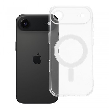 Kryt Clear Mag Cover pro iPhone 17 AIR (ochrana fotoaparátu) kompatibilní s MagSafe transparentní