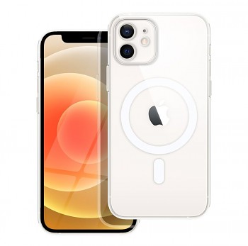 Kryt Clear Mag Cover pro iPhone 12 (ochrana fotoaparátu) kompatibilní s MagSafe transparentní