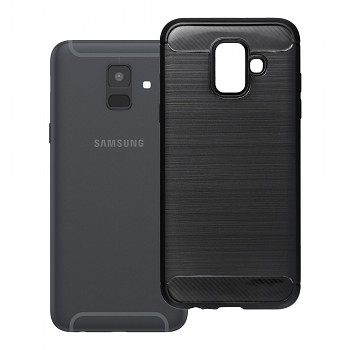 Kryt Carbon 2.0 pro Samsung A6 (A6 2018) černý
