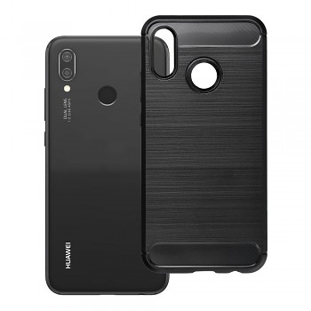 Kryt Carbon 2.0 pro Huawei P20 LITE černý