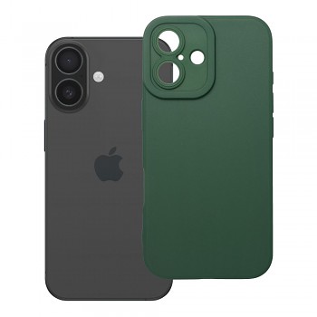 Kryt Matt 2.0 pro iPhone 16 tmavě zelený