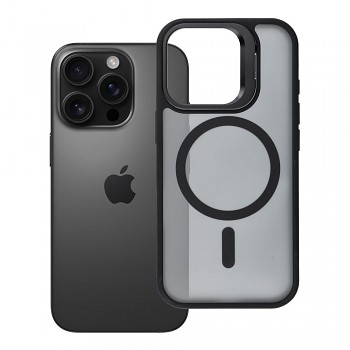 Kryt Forcell F-Protect Shadow Stand Premium pro iPhone 16 PRO kompatibilní s MagSafe černý