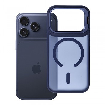 Kryt Forcell F-Protect Shadow Stand Premium pro iPhone 18 Pro / 17 Pro kompatibilní s MagSafe tmavě modrý