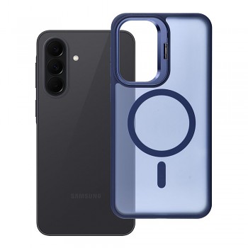 Kryt Forcell F-Protect Shadow Stand Premium pro Samsung A37 kompatibilní s MagSafe tmavě modrý