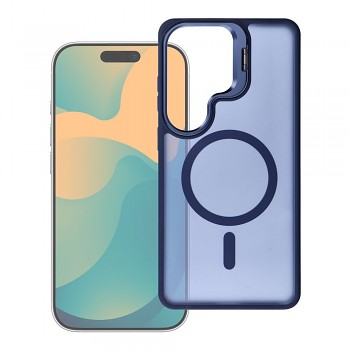 Kryt Forcell F-Protect Shadow Stand Premium pro Samsung S26 kompatibilní s MagSafe tmavě modrý