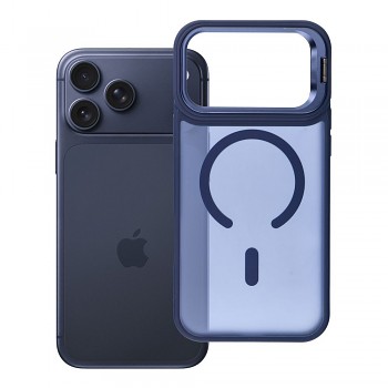 Kryt Forcell F-Protect Shadow Stand Premium pro iPhone 18 Pro Max / 17 Pro Max kompatibilní s MagSafe tmavě modrý
