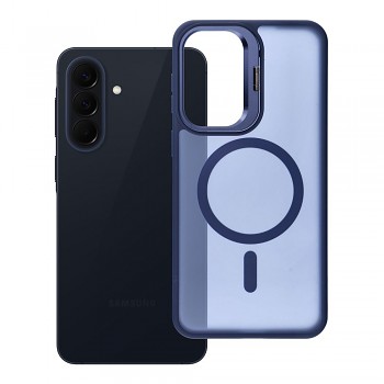 Kryt Forcell F-Protect Shadow Stand Premium pro Samsung A57 kompatibilní s MagSafe tmavě modrý