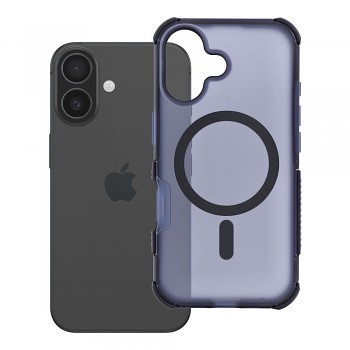 Kryt Forcell F-Protect BumperX Premium pro iPhone 16 kompatibilní s MagSafe tmavě modrý