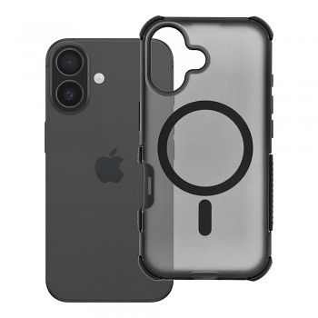 Kryt Forcell F-Protect BumperX Premium pro iPhone 16 kompatibilní s MagSafe černý