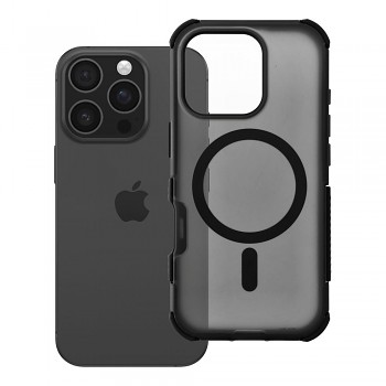 Kryt Forcell F-Protect BumperX Premium pro iPhone 16 Pro kompatibilní s MagSafe černý