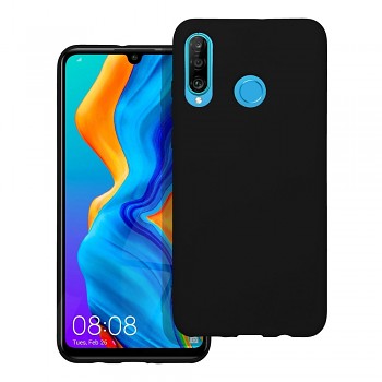 Silikonový kryt pro Huawei P30 Lite černý