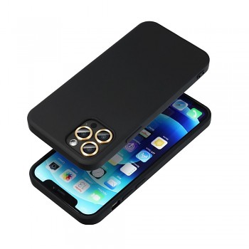 Silikonový kryt pro iPhone X černý
