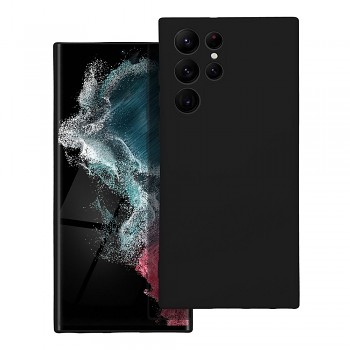 Silikonový kryt pro Samsung S22 ULTRA černý