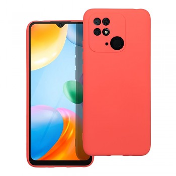 Silikonový kryt pro Xiaomi Redmi 10C broskvový