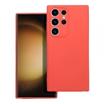 Silikonový kryt pro Samsung S23 ULTRA broskvový