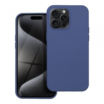 Silikonový kryt pro iPhone 15 PRO MAX modrý