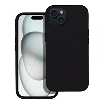 Silikonový kryt pro iPhone 15 PLUS černý