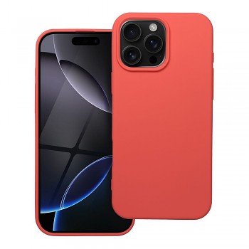Silikonový kryt pro iPhone 16 PRO MAX broskvový